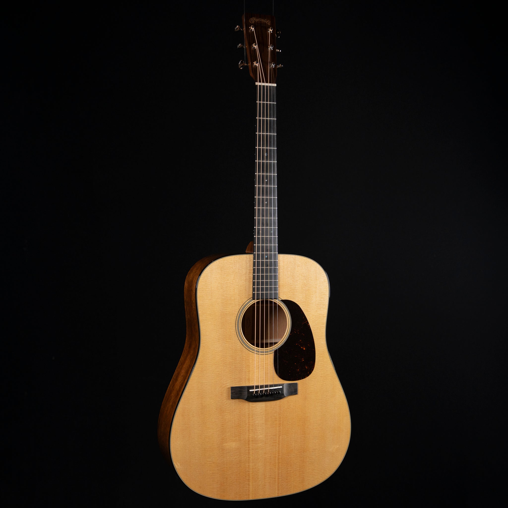 Martin Super D-18 Acoustic Guitar - Natural - Midwood Guitar
