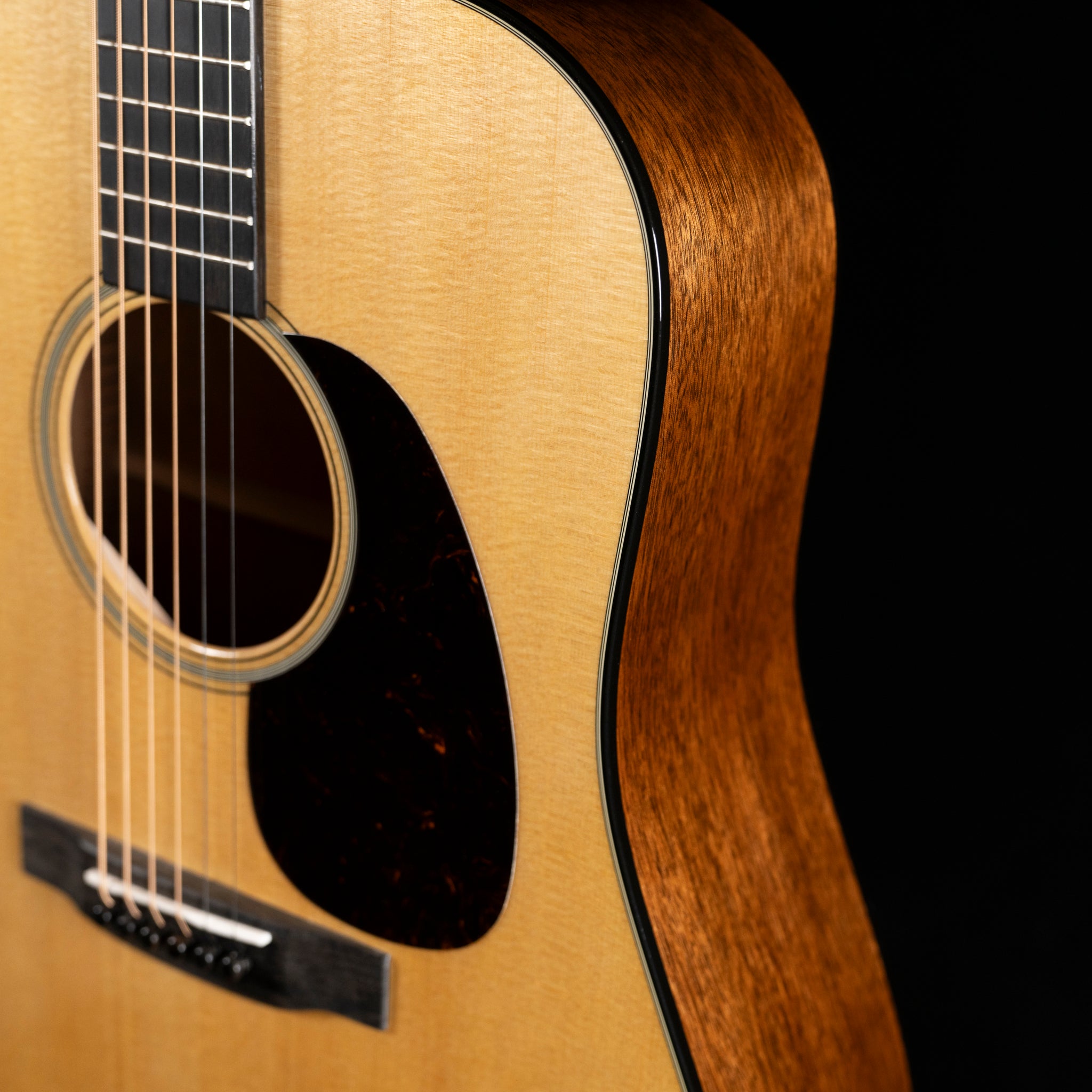 Martin Super D-18 Acoustic Guitar - Natural - Midwood Guitar