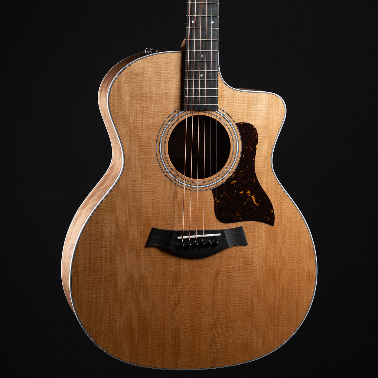 Taylor 214ce Grand Auditorium Acoustic/Electric Guitar - Sitka/Walnut - Midwood Guitar