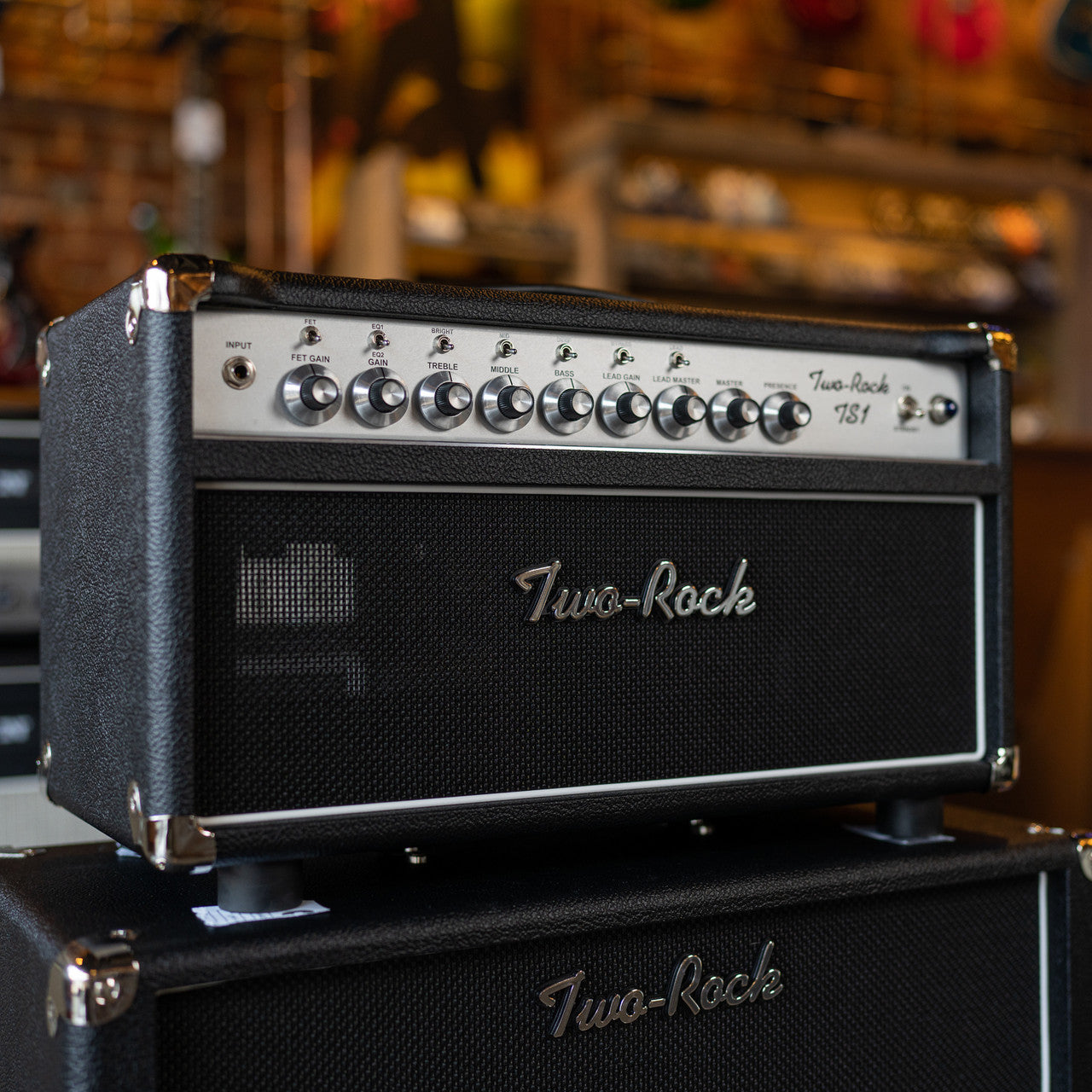 Two-Rock TS1 Tone Secret 100/50 Watt Head - Black Bronco