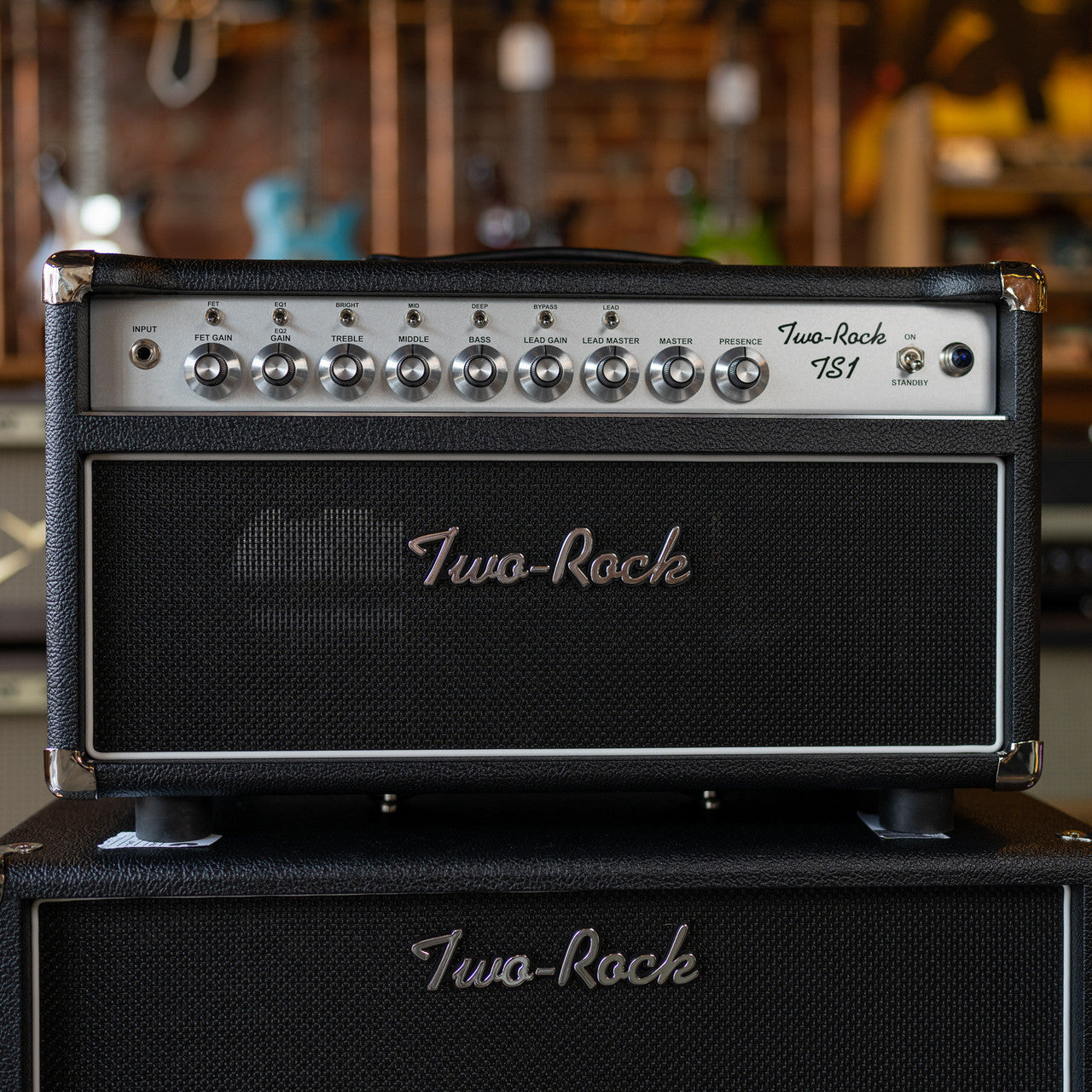 Two-Rock TS1 Tone Secret 100/50 Watt Head - Black Bronco