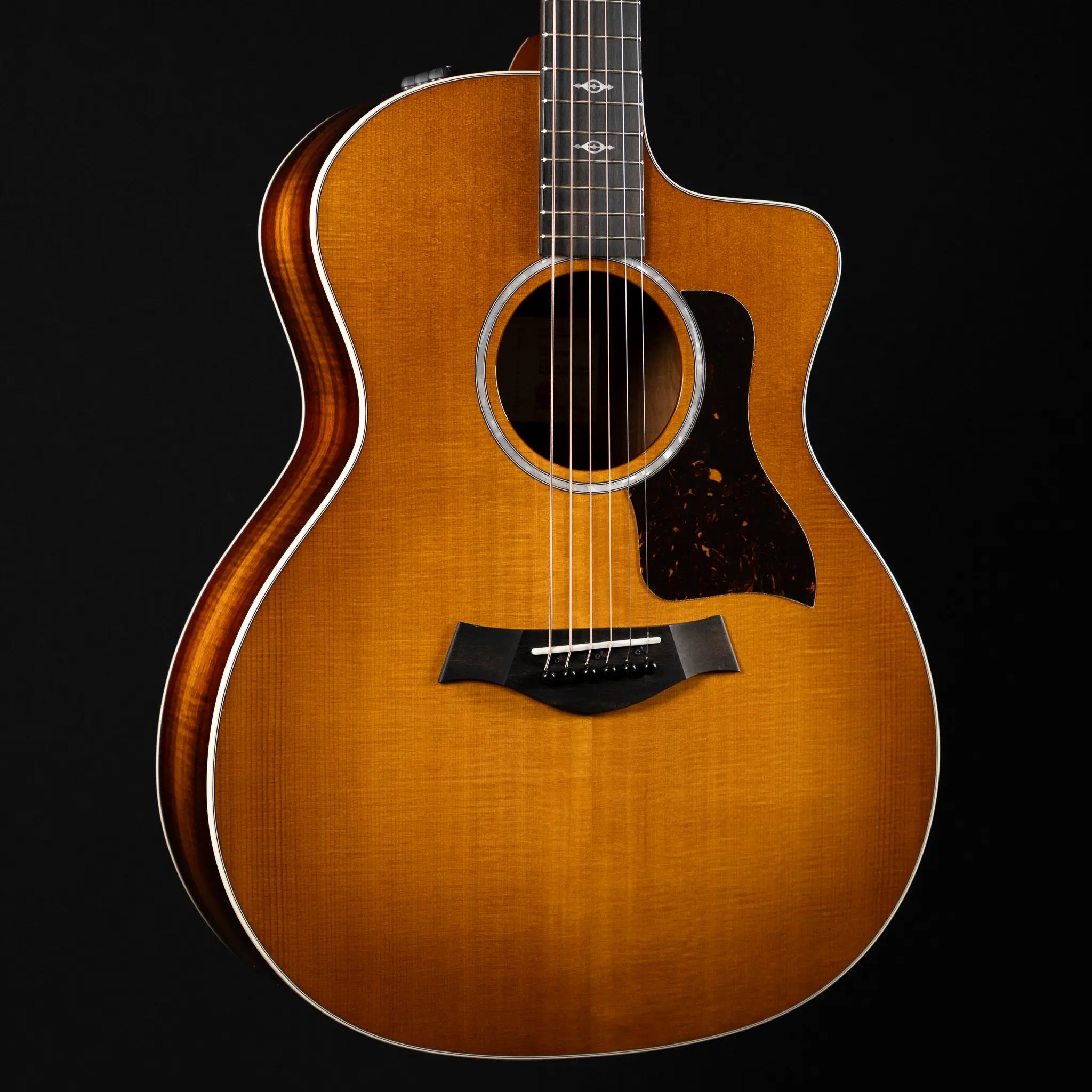 Taylor 214ce‑K DLX Special Edition - Honeyburst #6623 - Midwood Guitar