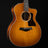 Taylor 214ce‑K DLX Special Edition - Honeyburst #6623 - Midwood Guitar