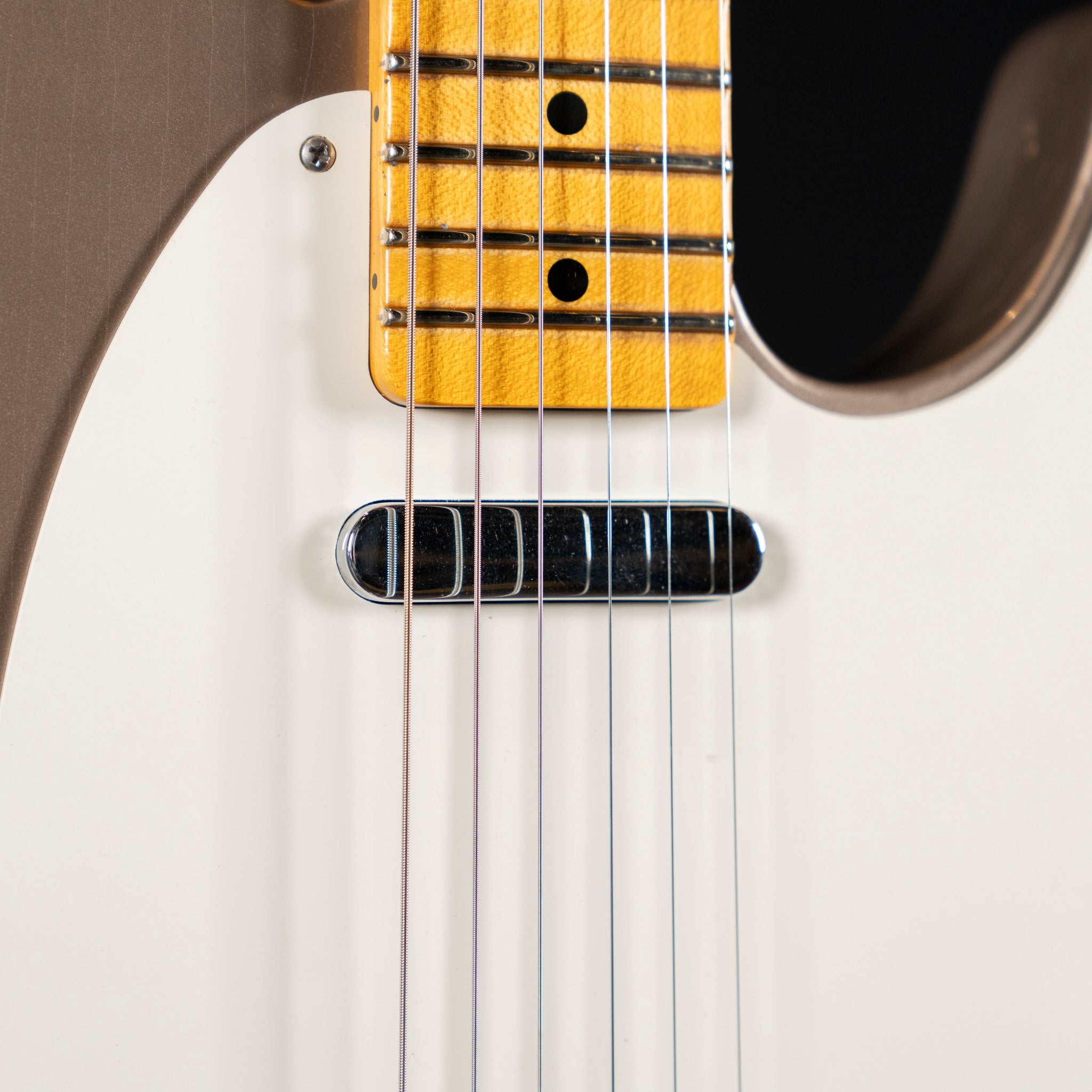 Fender Custom Shop 1955 Telecaster Journeyman Relic - Shoreline Gold - Midwood Guitar