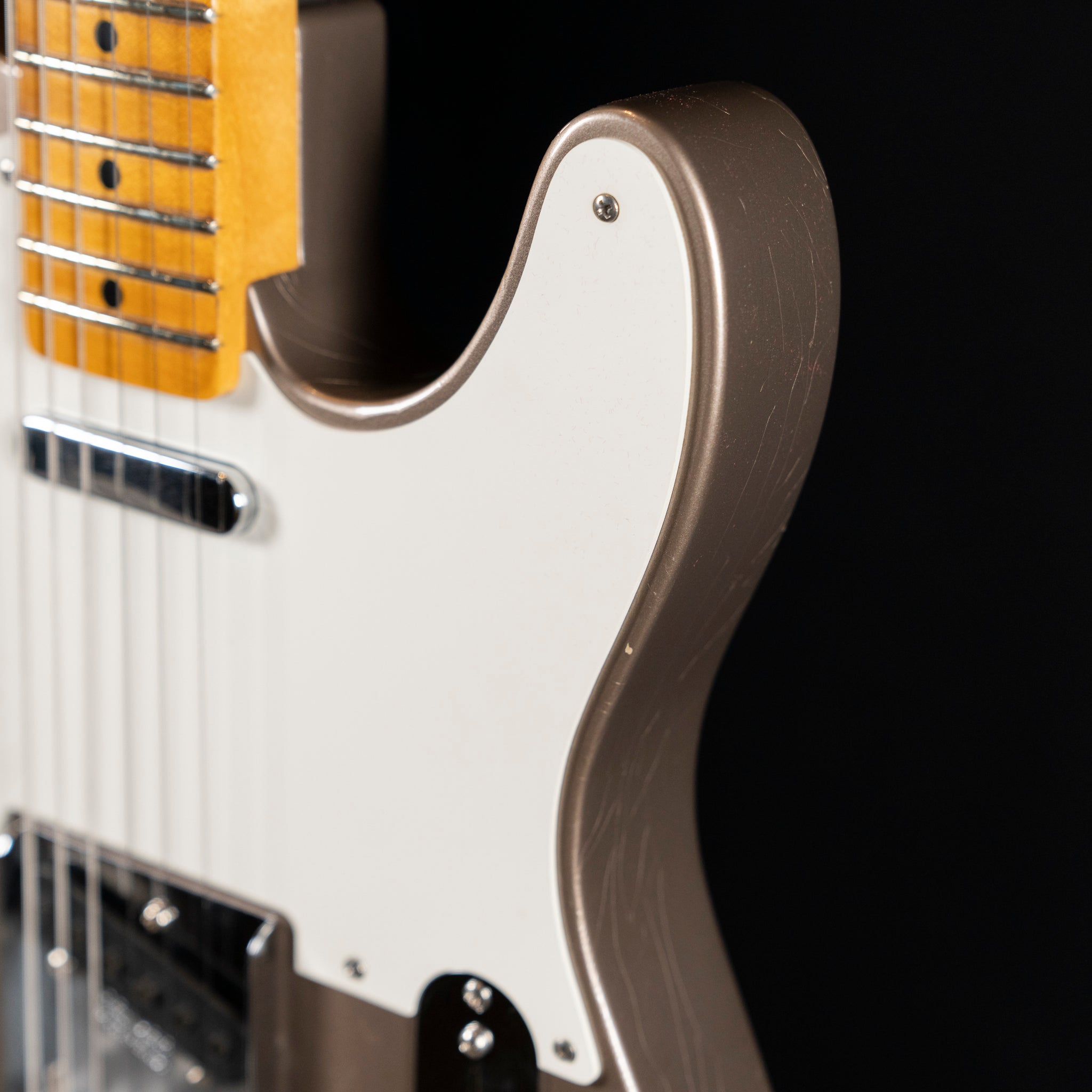 Fender Custom Shop 1955 Telecaster Journeyman Relic - Shoreline Gold - Midwood Guitar