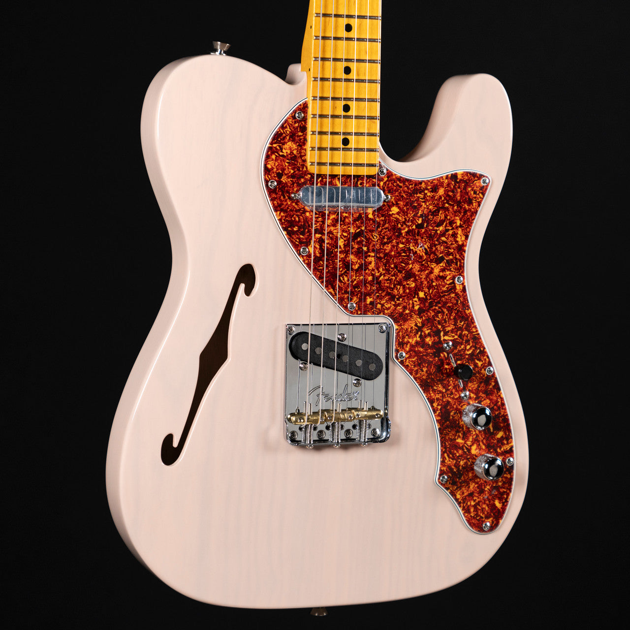 Fender limited edition FSR American professional II thinline telecaster transparent shell pink