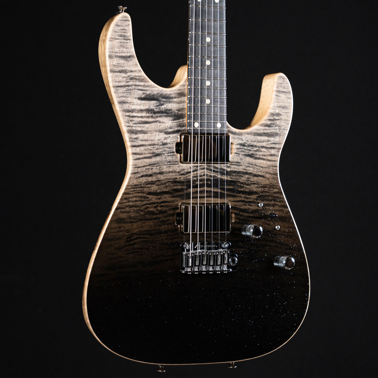 Tom Anderson Angel Electric Guitar - Sheer Black Surf