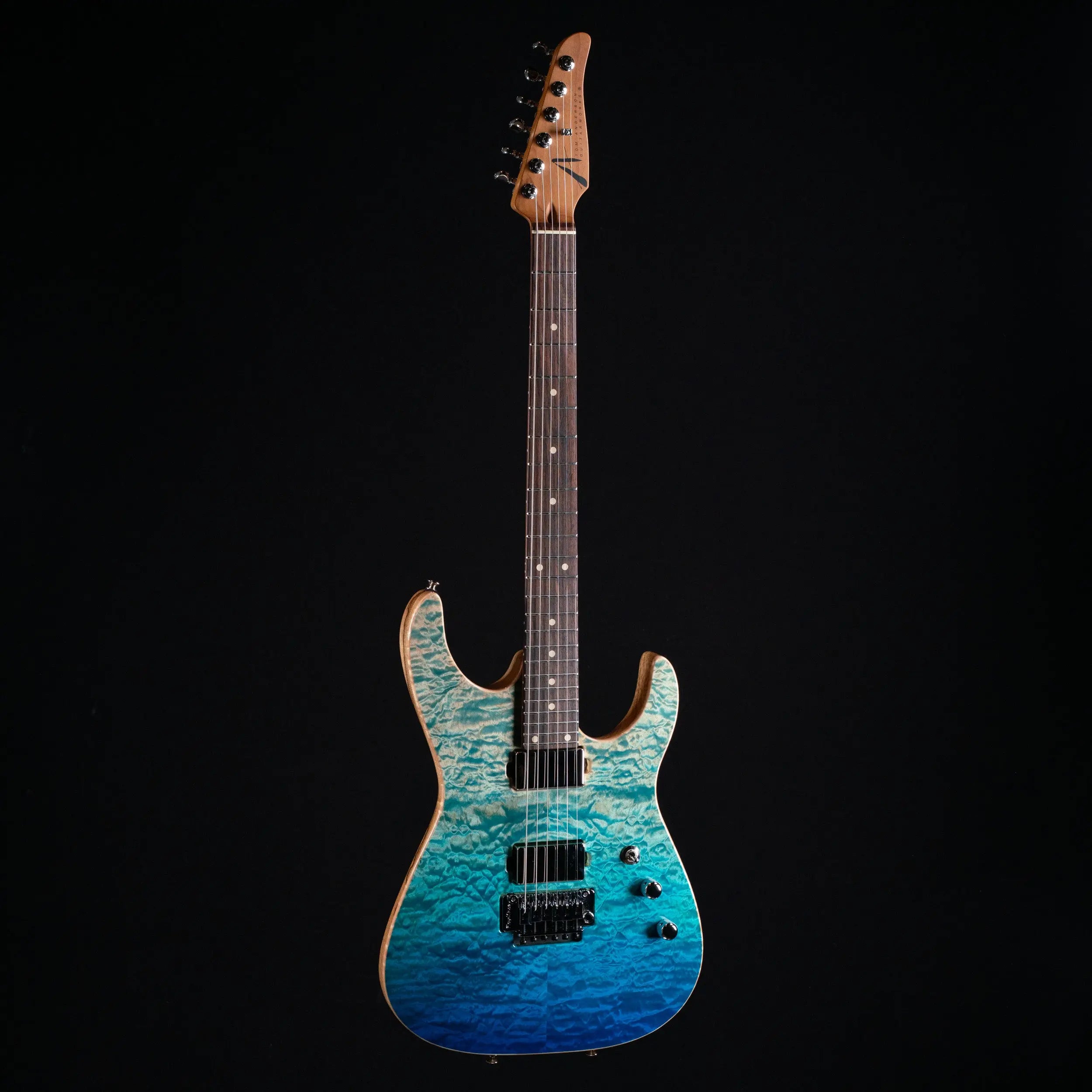 Tom Anderson Angel - Bora Blue Surf Tom Anderson Guitars