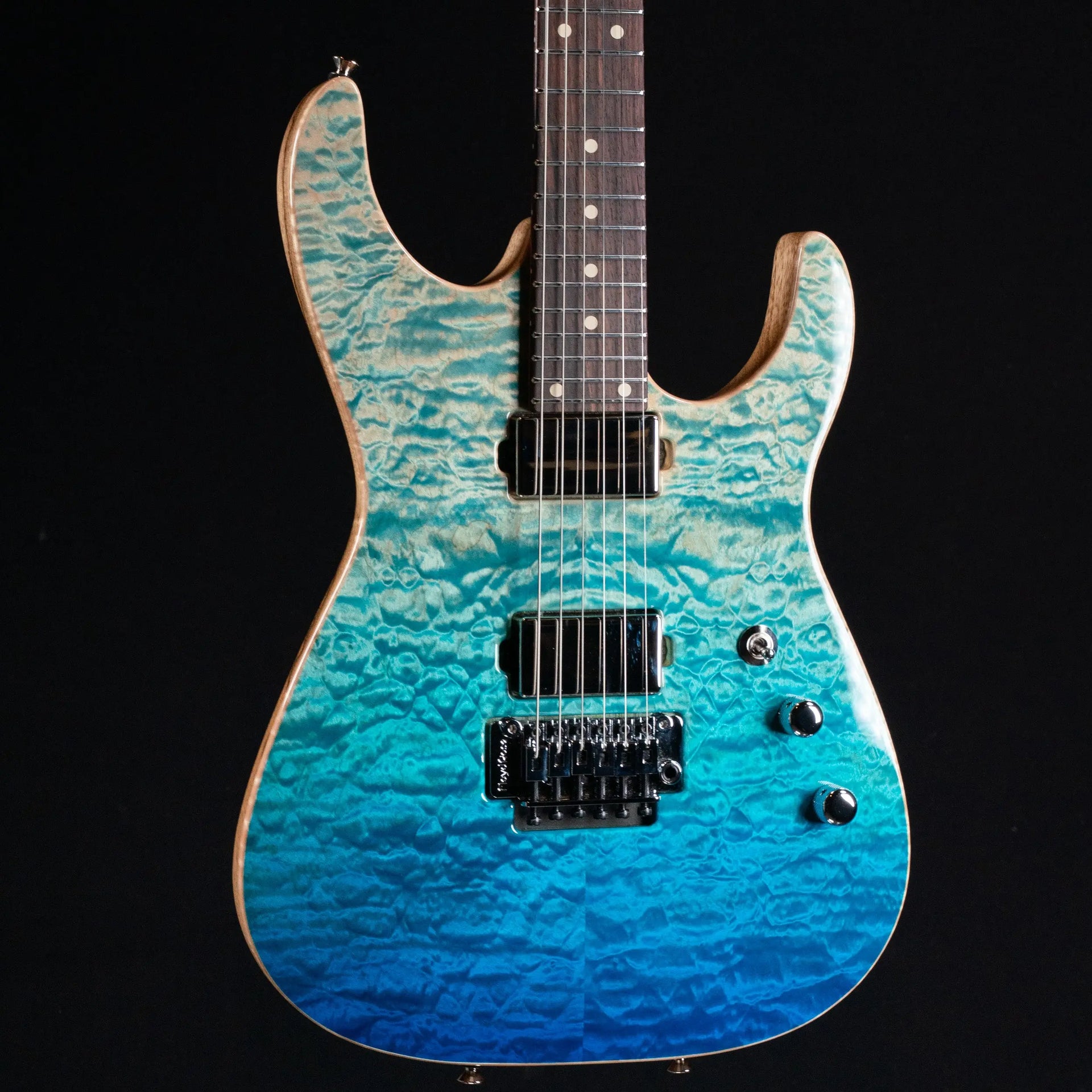 Tom Anderson Angel - Bora Blue Surf Tom Anderson Guitars