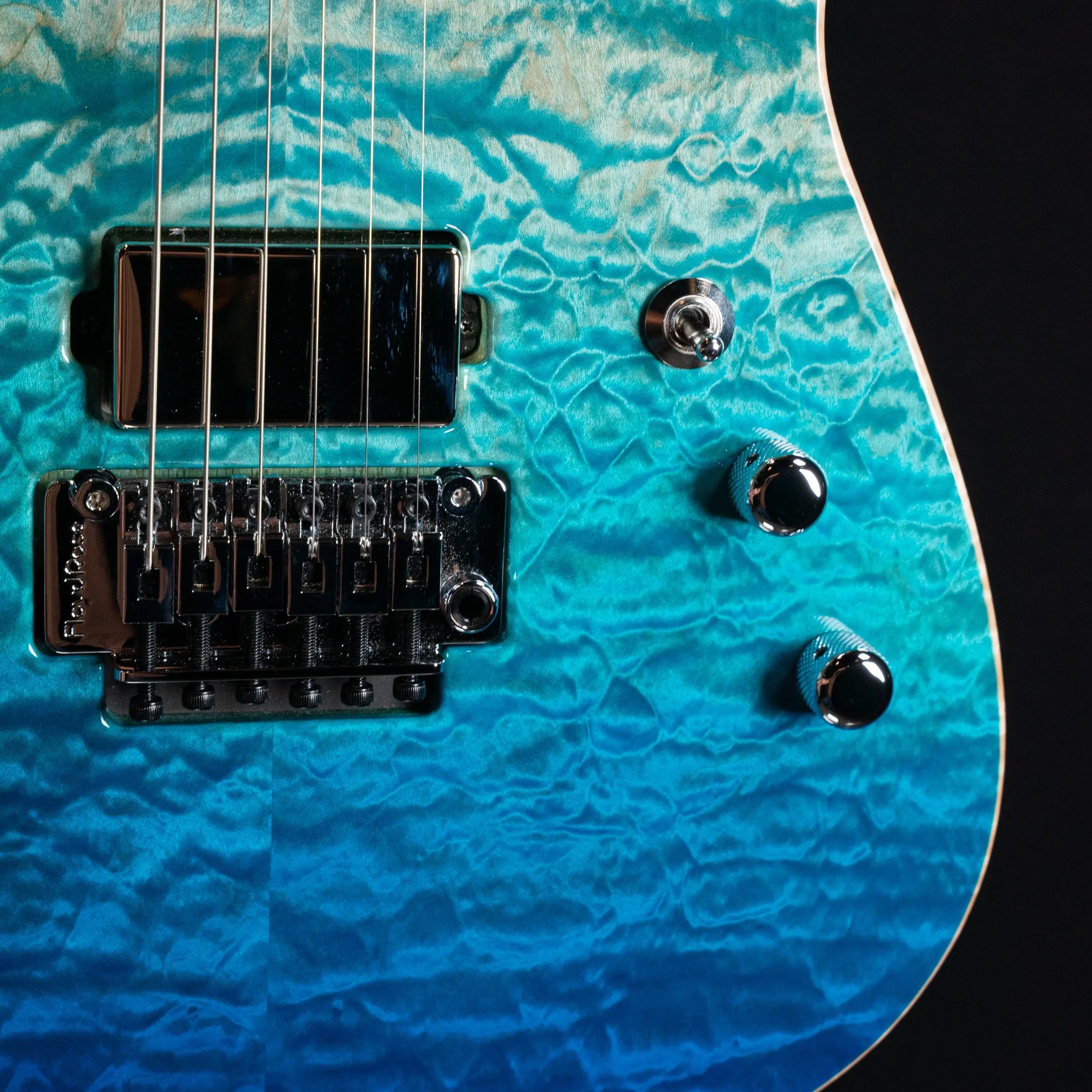 Tom Anderson Angel - Bora Blue Surf Tom Anderson Guitars