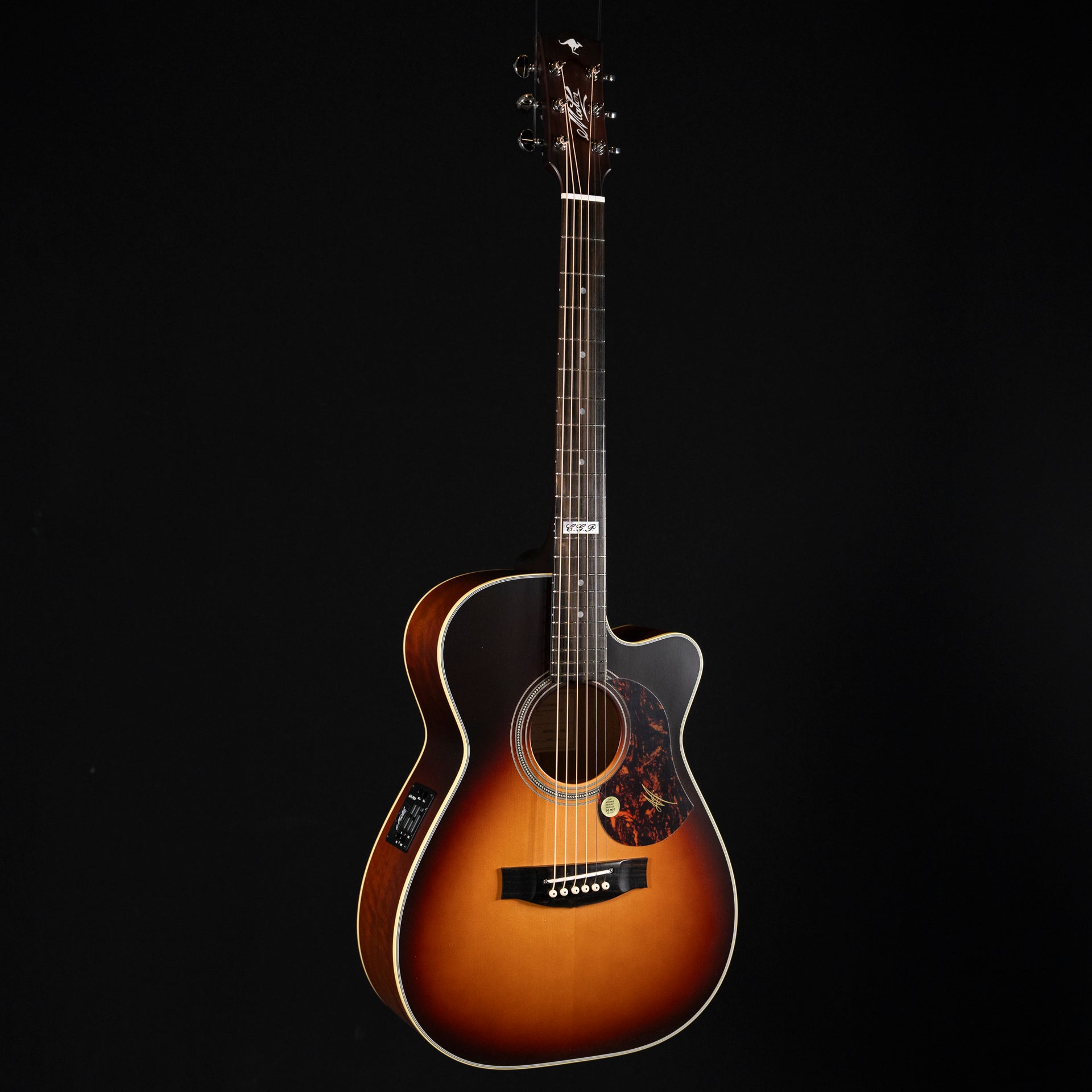 Maton EBG808TEC Tommy Emmanuel Signature Acoustic Guitar - Sunburst Finish