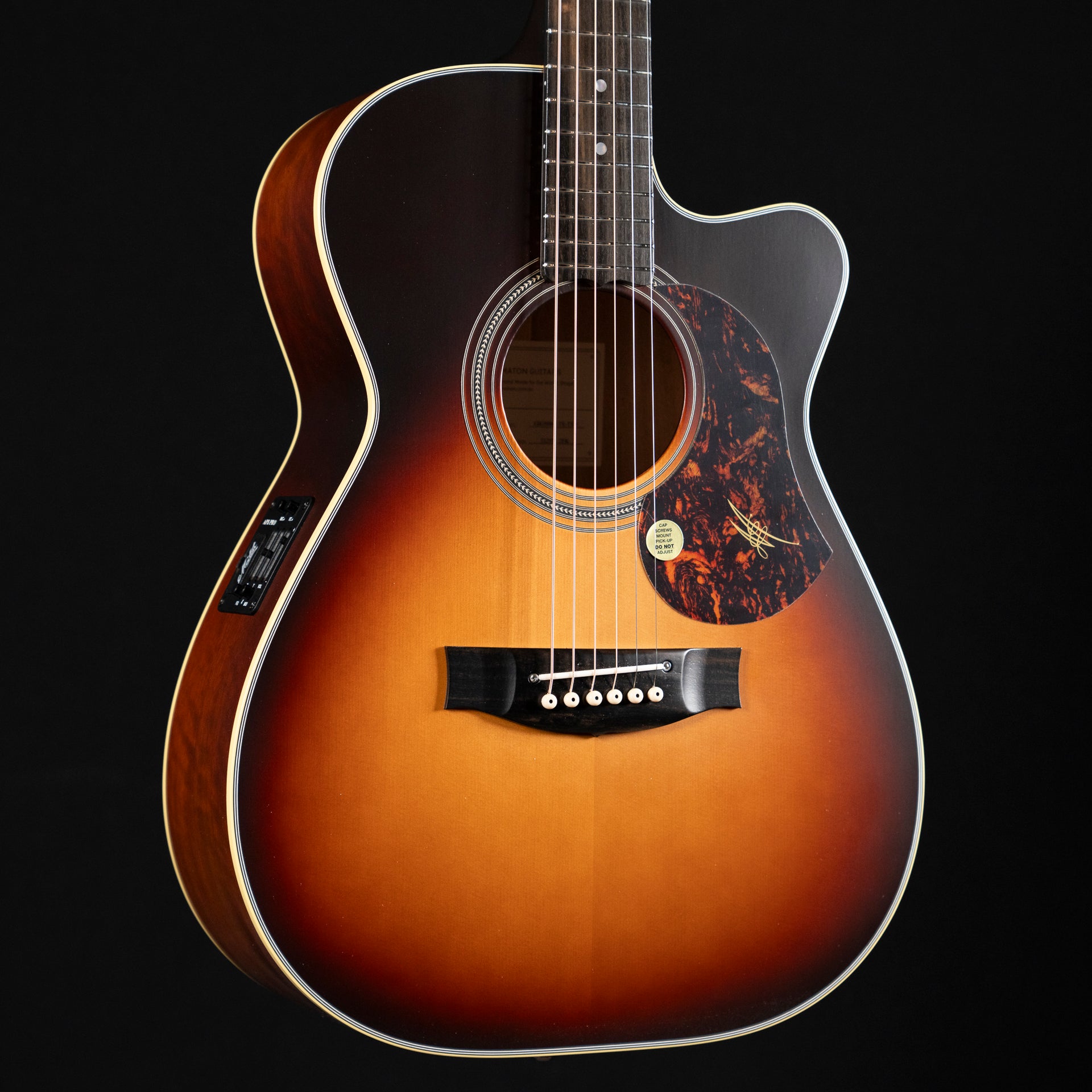 Maton EBG808TEC Tommy Emmanuel Signature Acoustic Guitar - Sunburst Finish