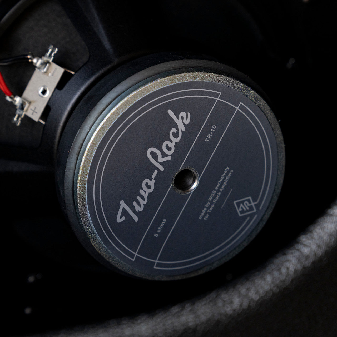 Two-Rock Vintage Deluxe 3x10" Speaker Cabinet - Black Bronco with Vintage Silver Grill