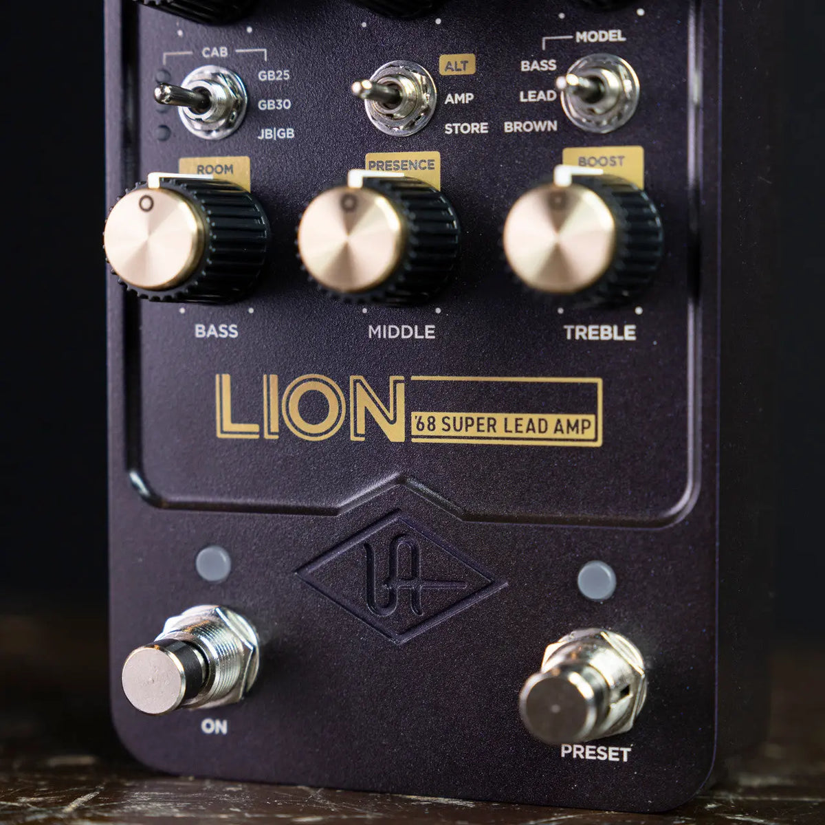 Universal Audio UAFX Lion '68 Super Lead Amp Pedal Universal Audio