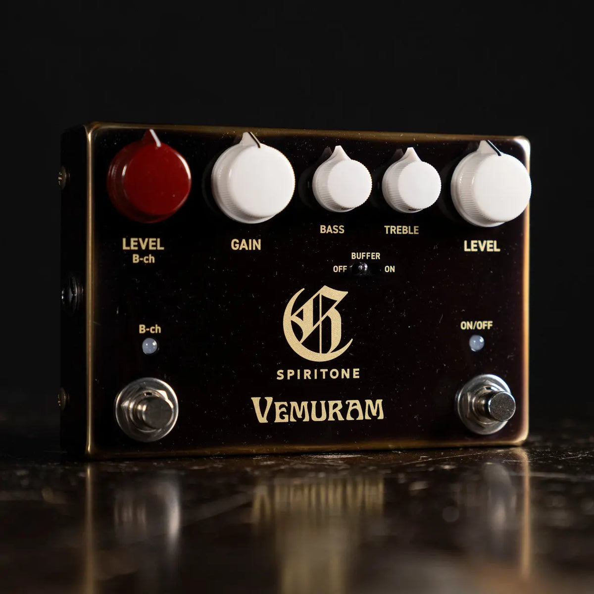 Vemuram Spiritone Overdrive Effect Pedal Vemuram
