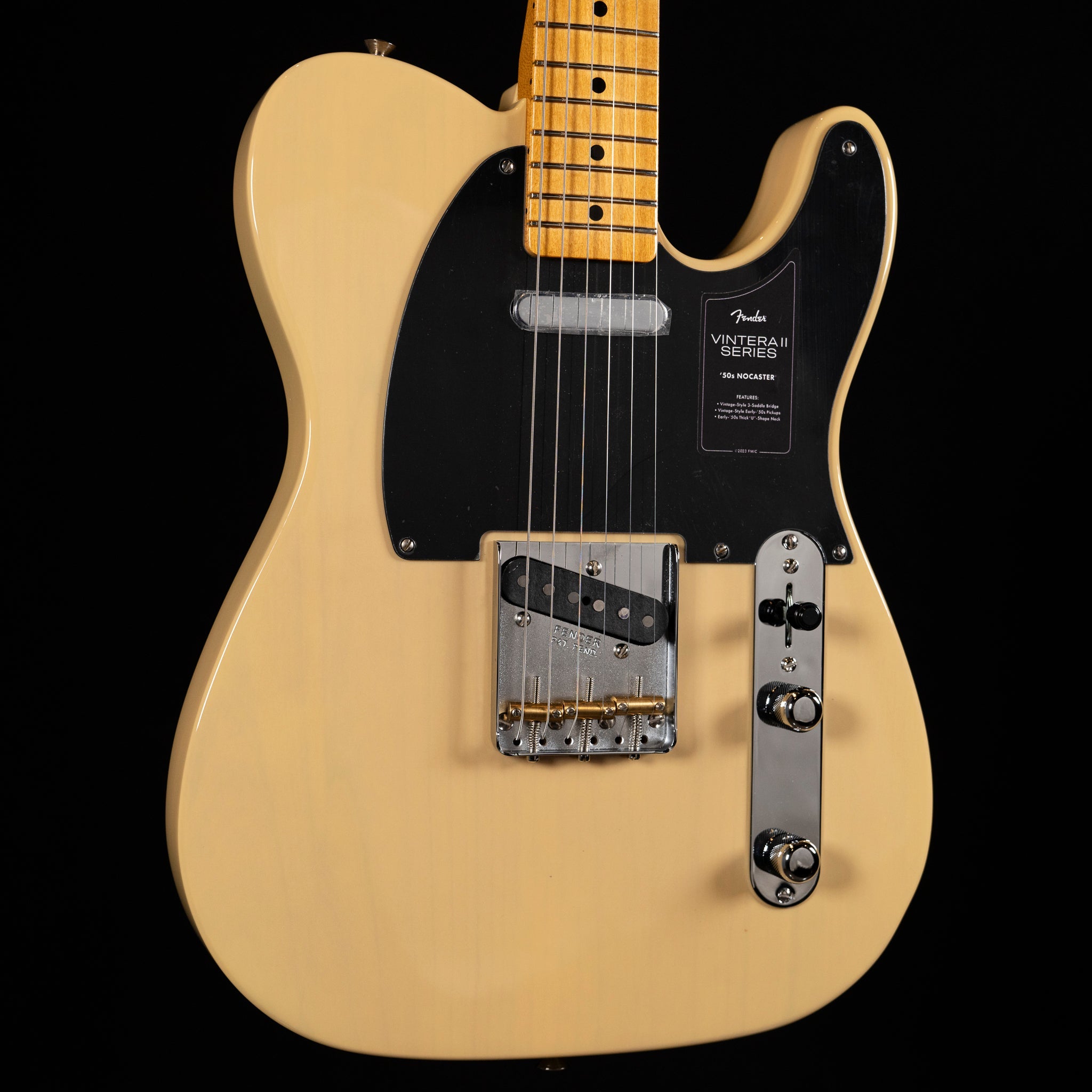 Fender Vintera II '50s Nocaster | Blackguard Blonde Tele