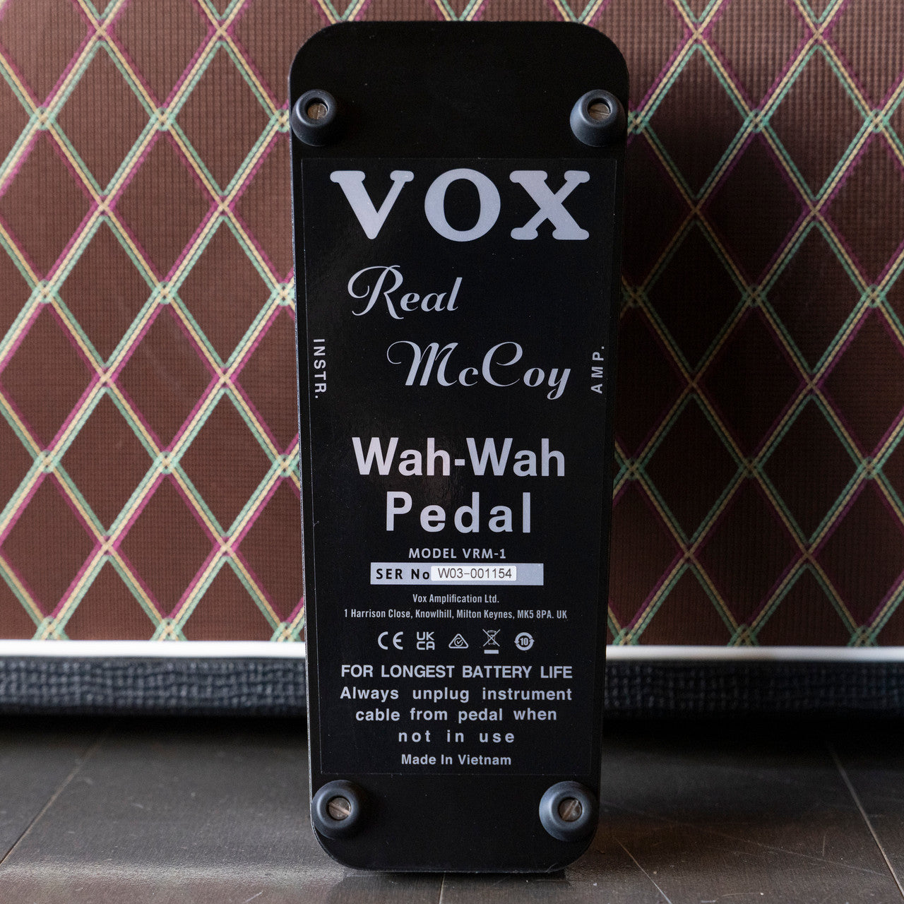 Vox Real McCoy Vintage Wah Guitar Pedal Reissue