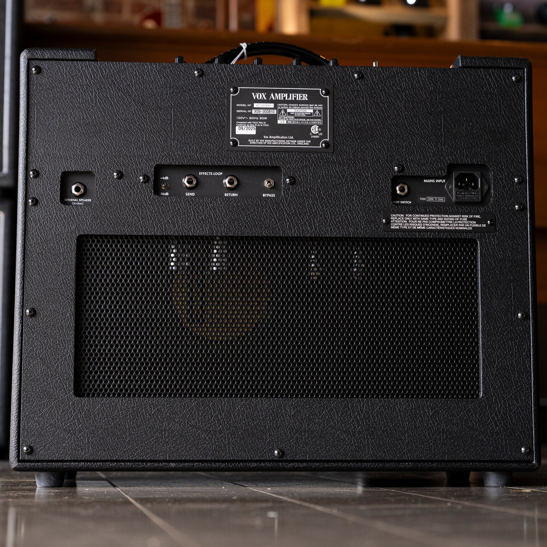 Vox AC10 Hand-wired 10-Watt 1x12 Inch Tube Combo Amp