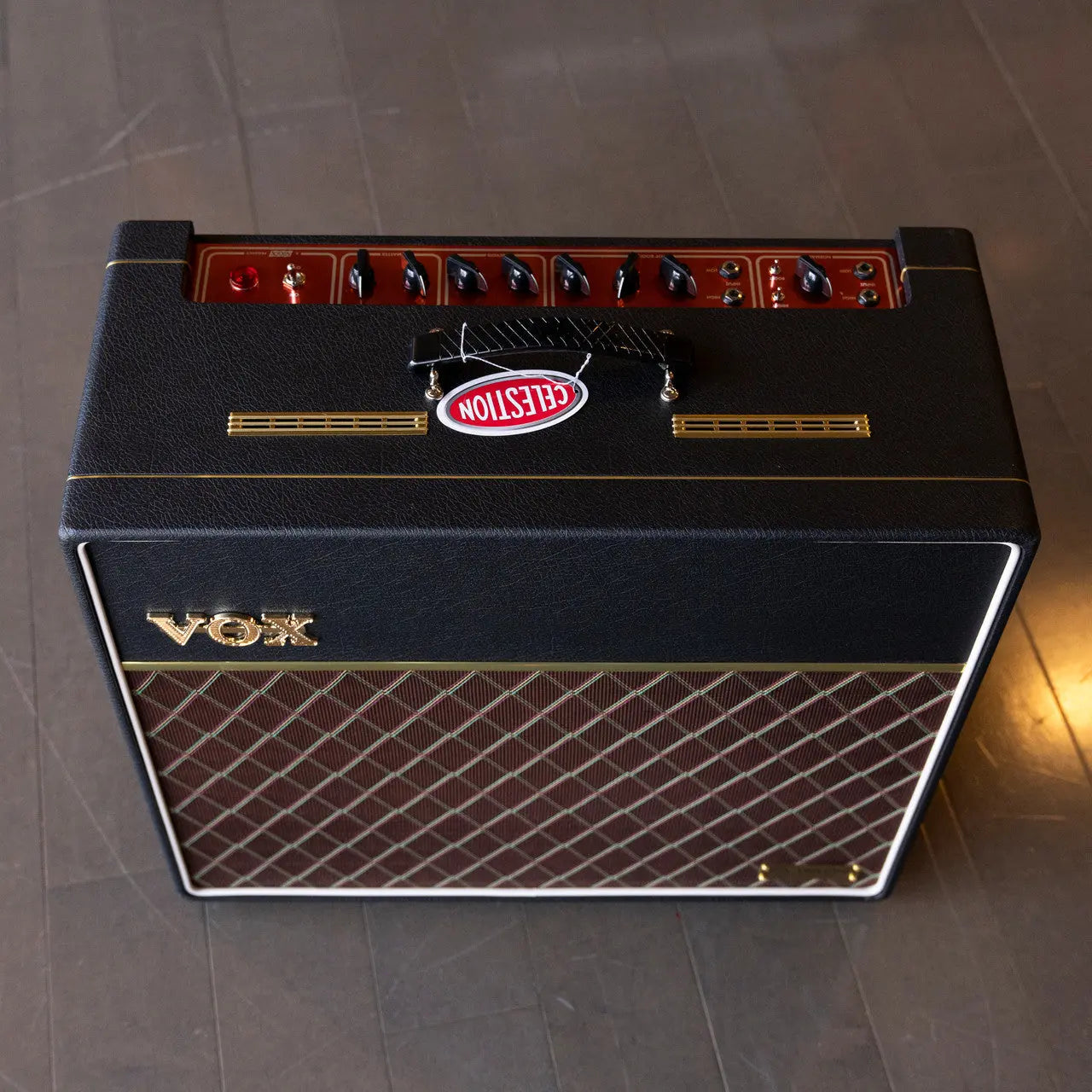 Vox AC15 Hand-Wired 1X12 Combo Guitar Amplifier - Greenback Speaker - Midwood Guitar