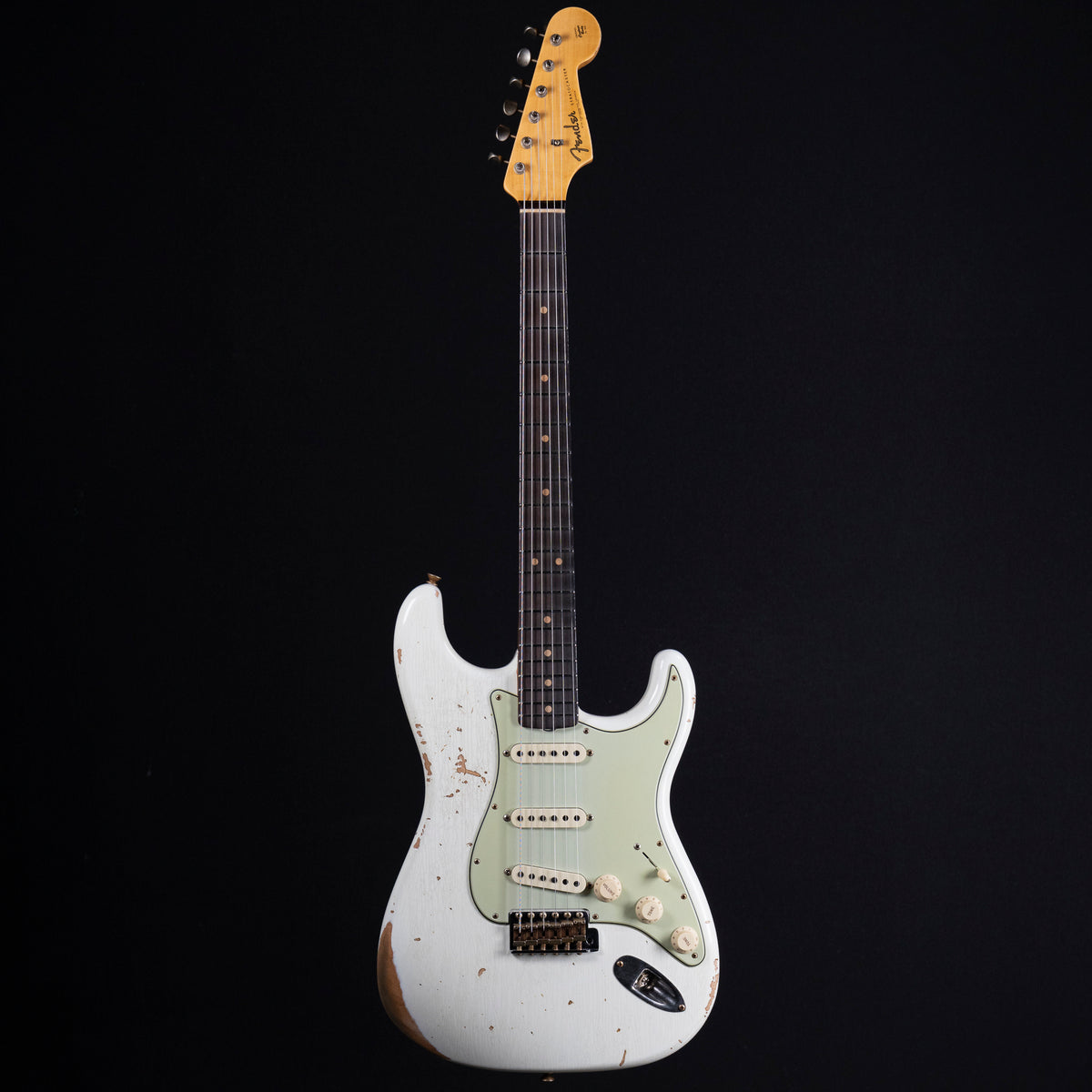 Fender Custom Shop B4 LTD 64 L-Series Heavy Aged Olympic White Fender Custom Shop