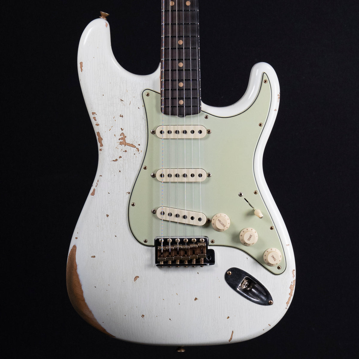 Fender Custom Shop B4 LTD 64 L-Series Heavy Aged Olympic White Fender Custom Shop