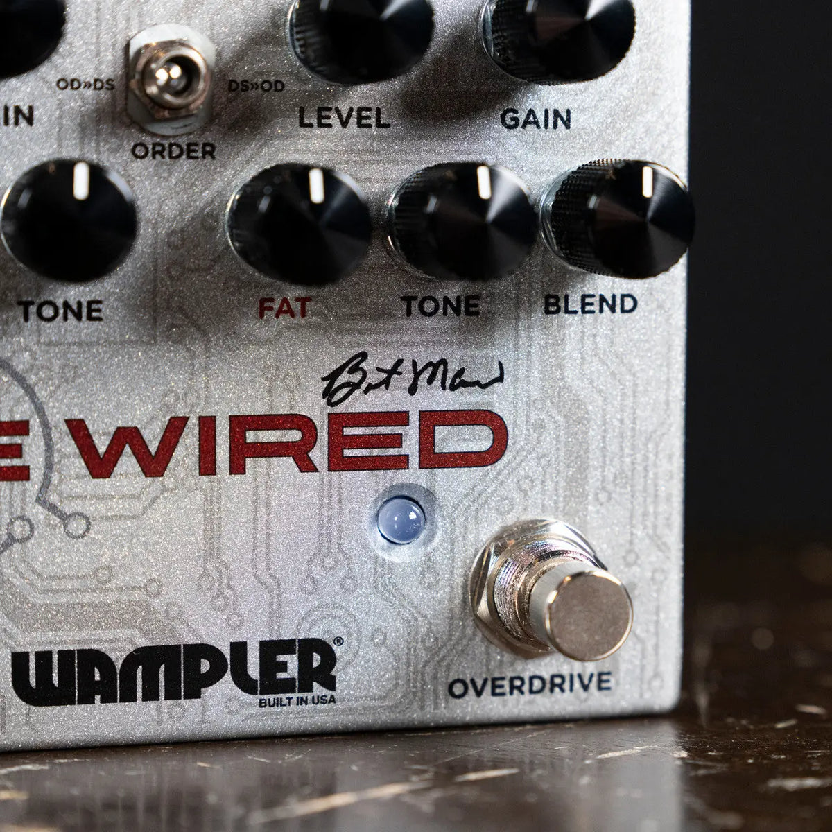 Wampler Brent Mason Rewired Guitar Pedal Wampler