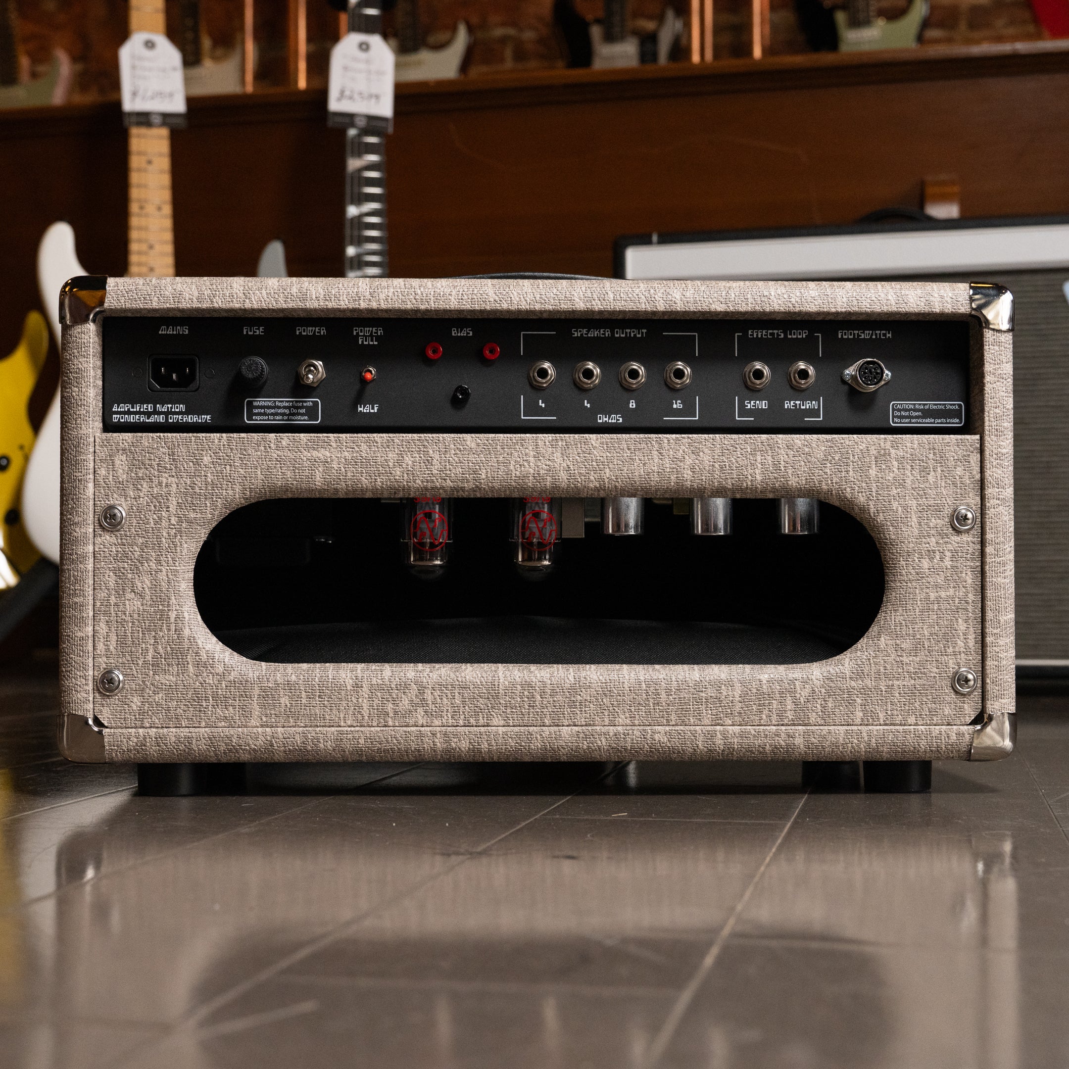 2025 Amplified Nation Wonderland V2 Overdrive 22W Head - Fawn - Midwood Guitar