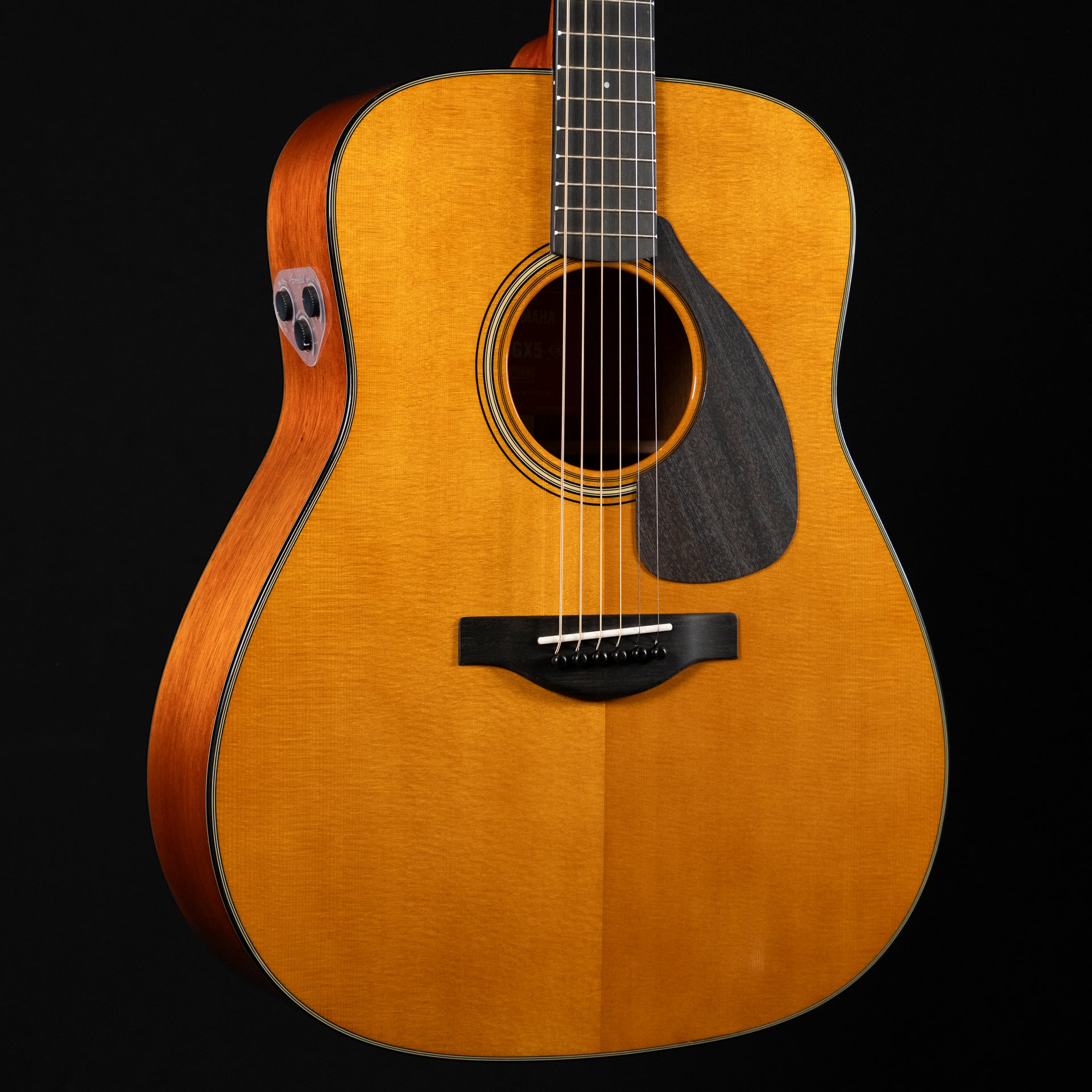 Yamaha Red Label FGX5 Gloss Acoustic-Electric Dreadnought Guitar #489A