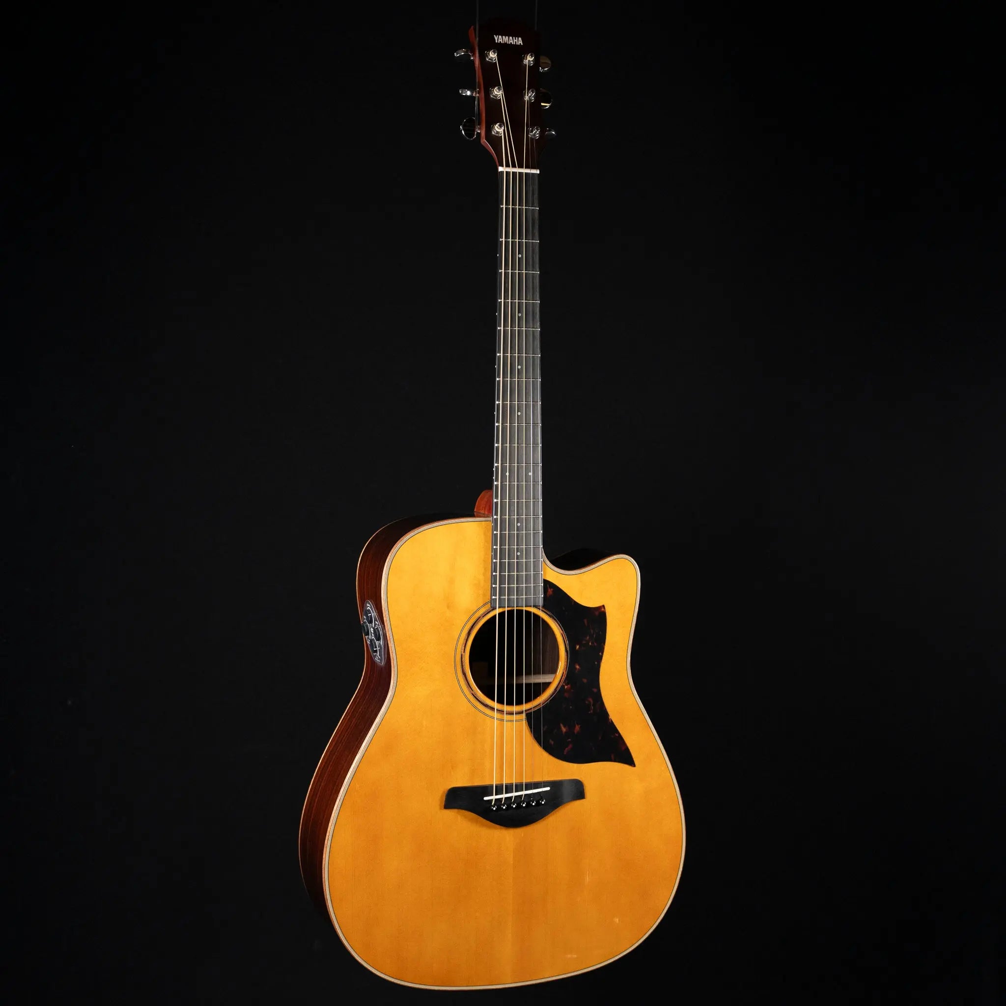 Yamaha A3R ARE Dreadnought Cutaway - Vintage Natural #0575 - Midwood Guitar