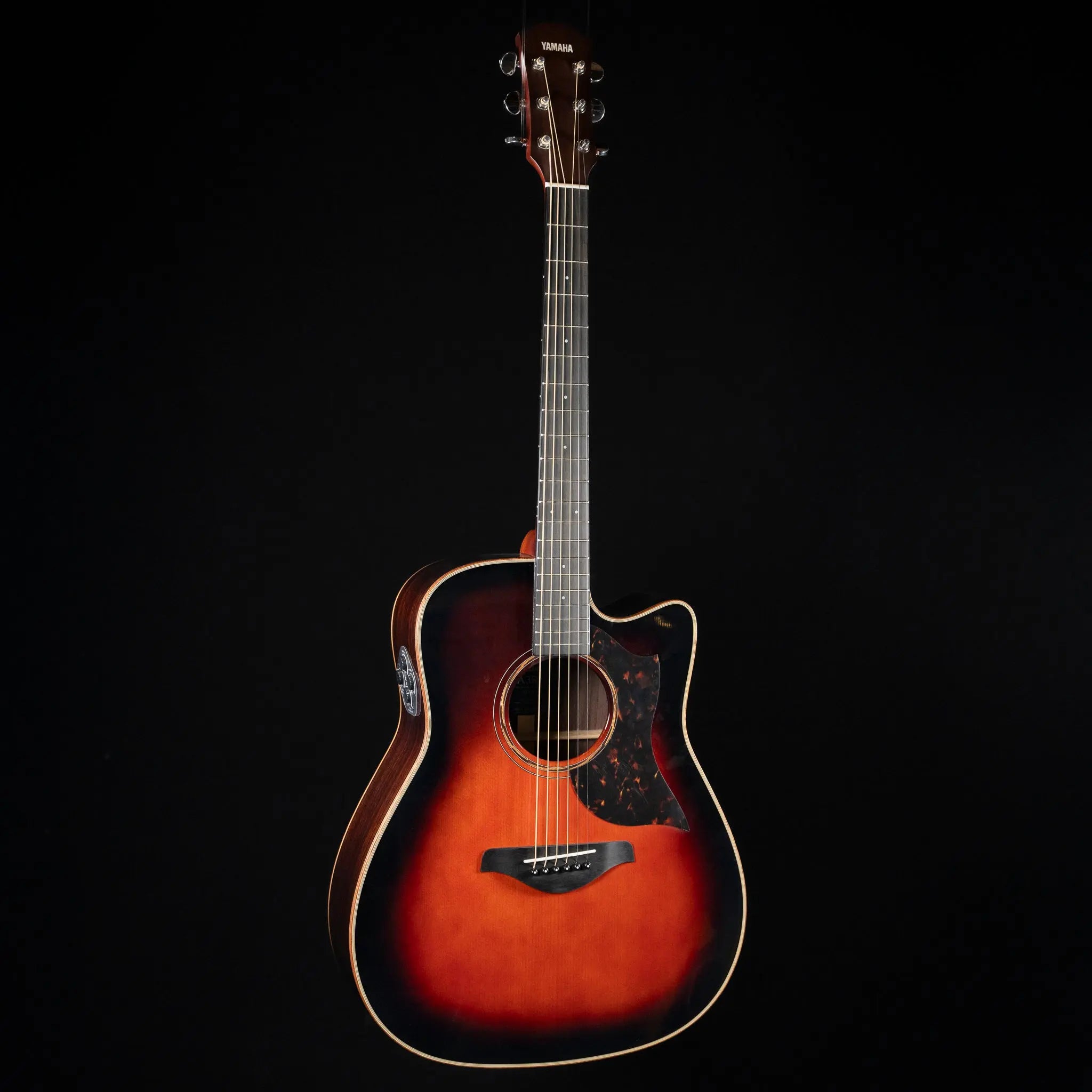 Yamaha A3R ARE Dreadnought Cutaway - Tobacco Brown Sunburst - Midwood Guitar