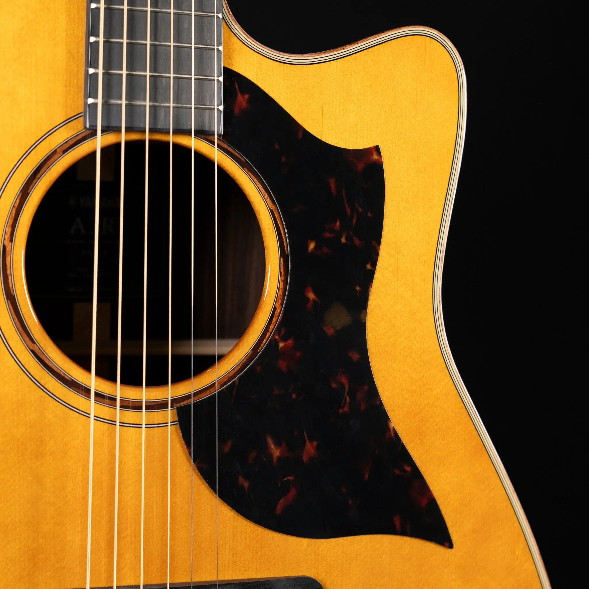 Yamaha A3R ARE Dreadnought Cutaway - Vintage Natural #0575 - Midwood Guitar