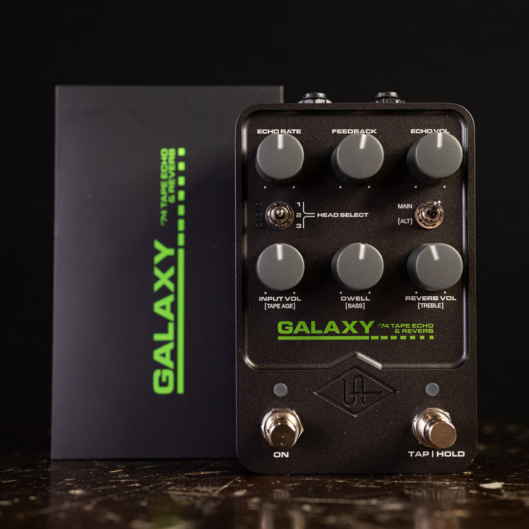 美品 UAFX GALAXY 74 TAPE ECHO & REVERB Universal Audio UAFX Galaxy '74 Tape Echo & Reverb