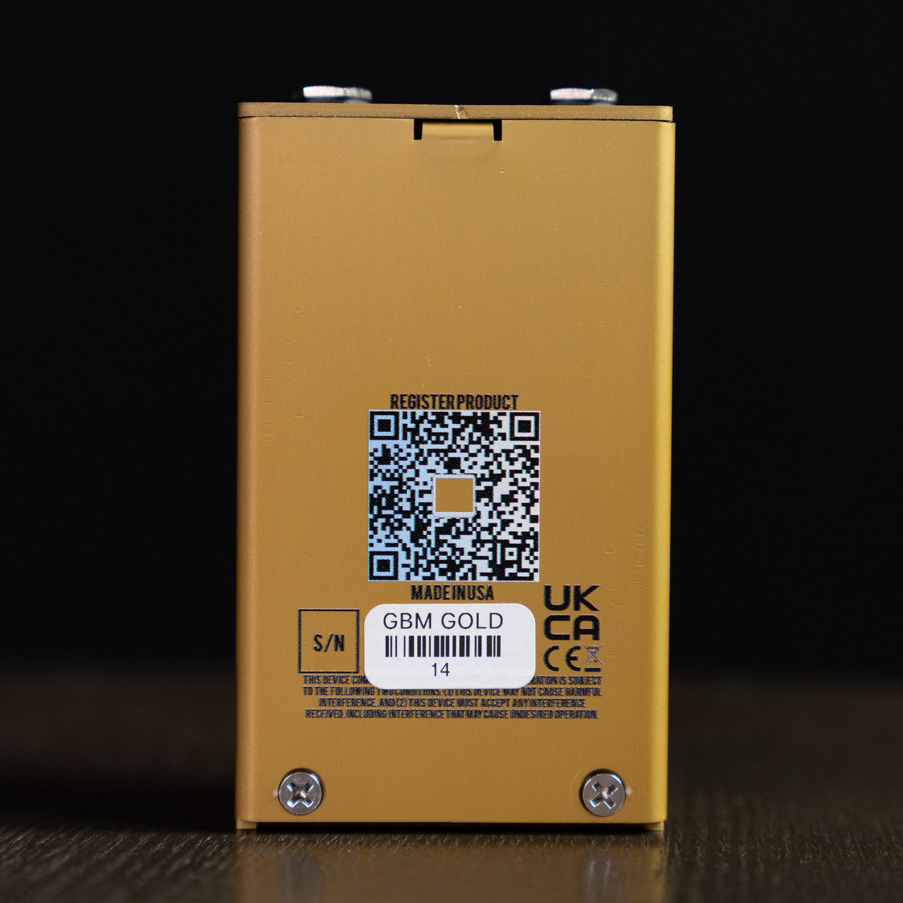 Jackson Audio Golden Boy Mini Overdrive Pedal