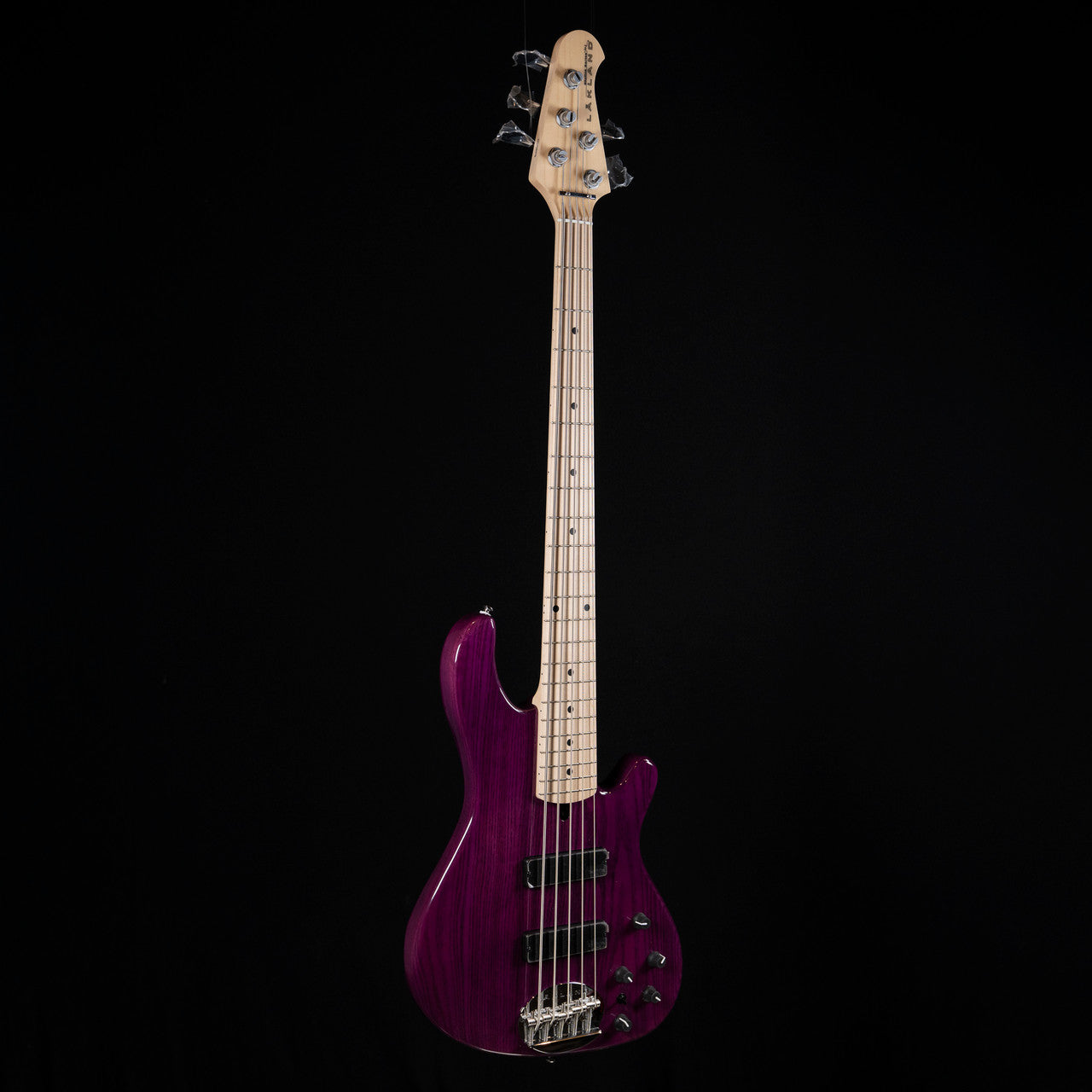 Lakland Skyline 55-OS 5-String Bass - Trans Purple