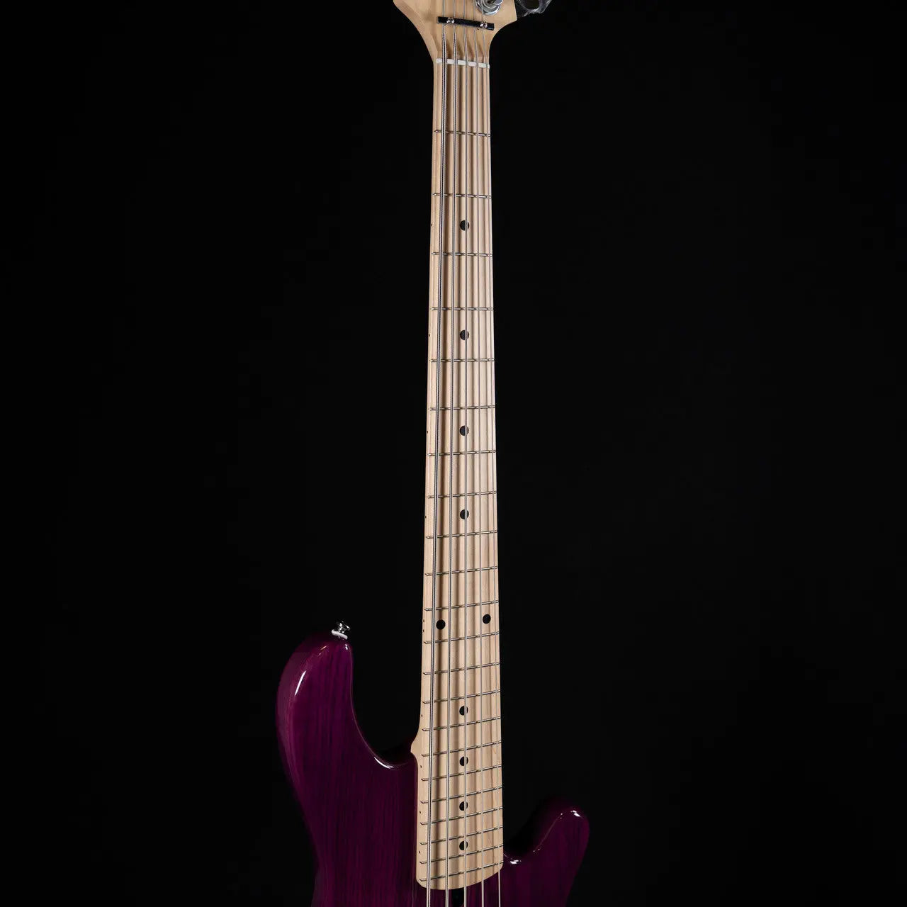 Lakland Skyline 55-OS 5-String Bass - Trans Purple | Store Demo