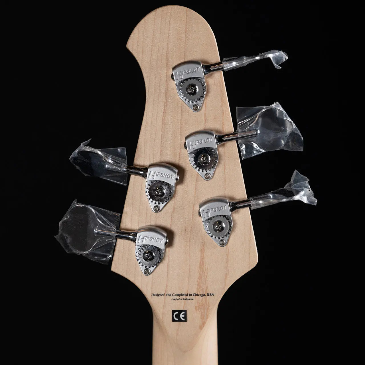 Lakland Skyline 55-OS 5-String Bass - Trans Purple | Store Demo