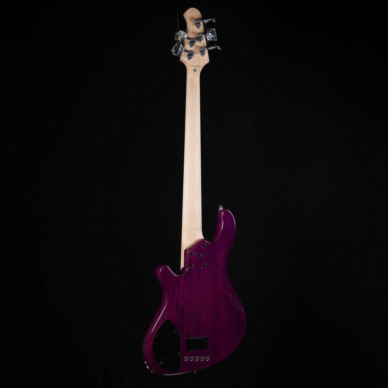 Lakland Skyline 55-OS 5-String Bass - Trans Purple