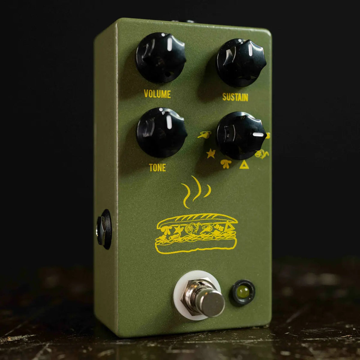 JHS Muffuletta 6-Way Fuzz - Army Green JHS Pedals