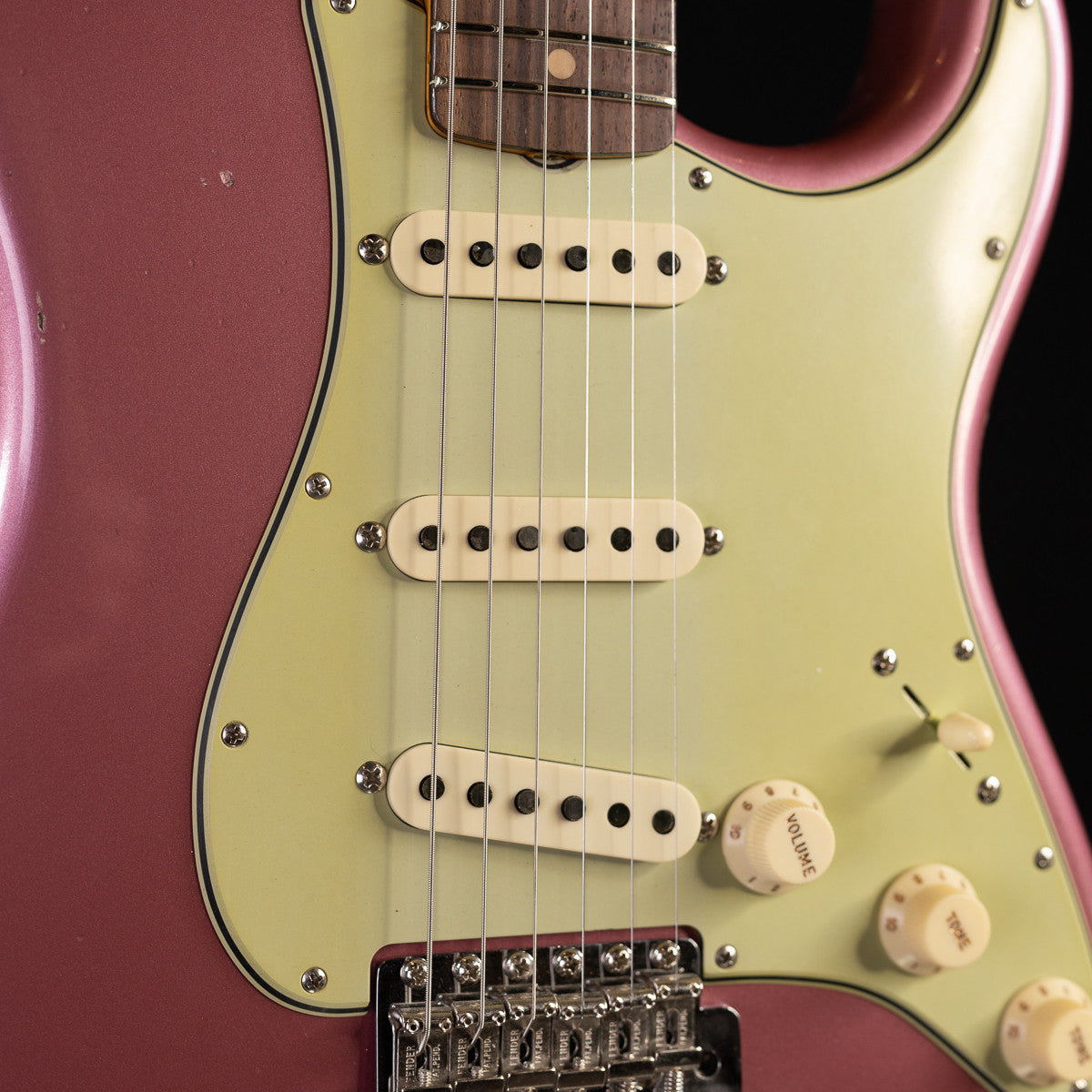 2023 Fender Custom Shop LE '64 Stratocaster Journeyman - Aged Burgundy Mist | Used