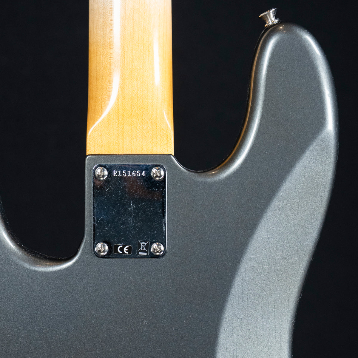 Fender Custom Shop Sean Hurley Signature Precision Bass | Aged Charcoal Frost Metallic