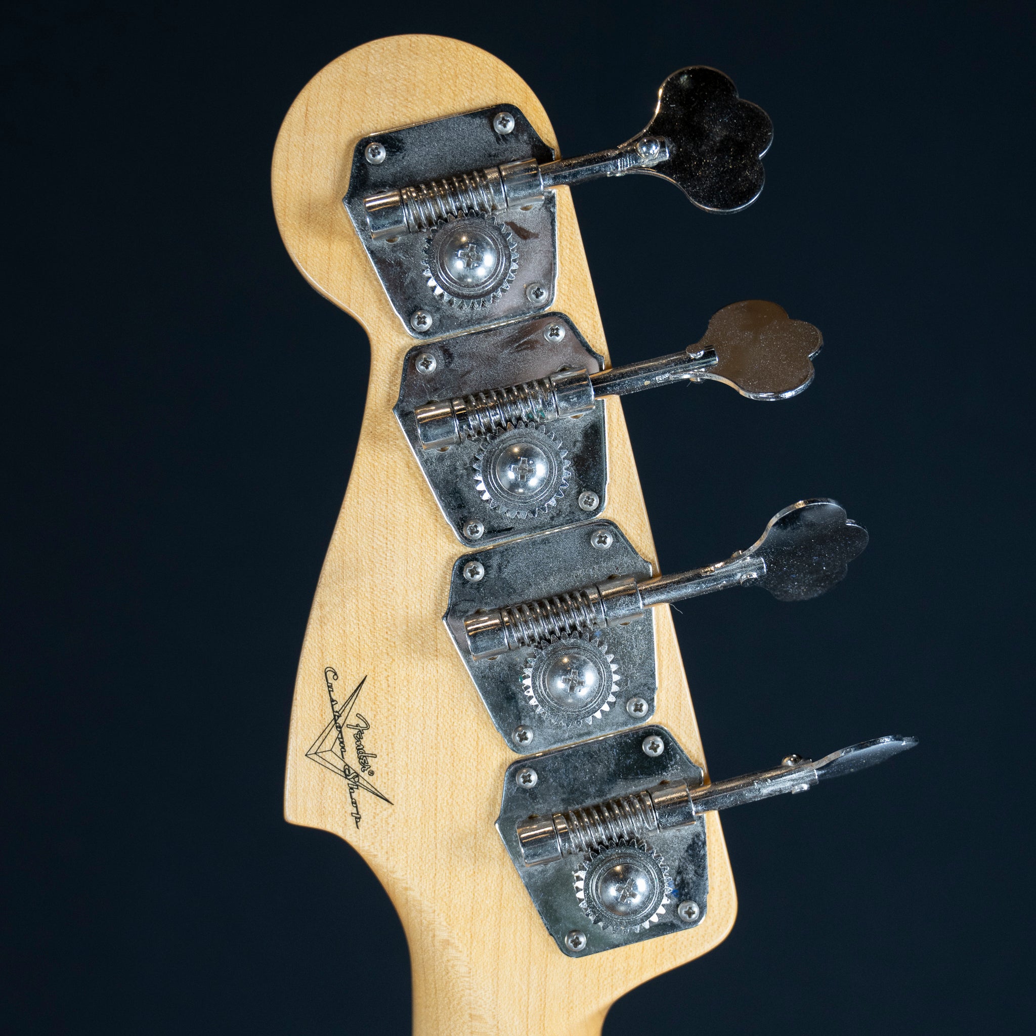 Fender Custom Shop Sean Hurley Signature Precision Bass | Aged Charcoal Frost Metallic