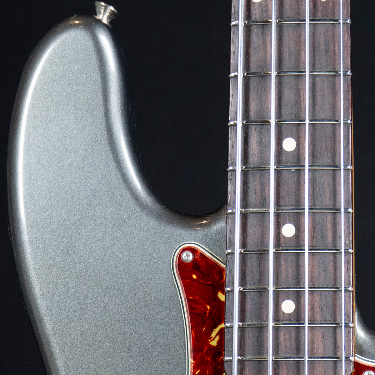 Fender Custom Shop Sean Hurley Signature Precision Bass | Aged Charcoal Frost Metallic