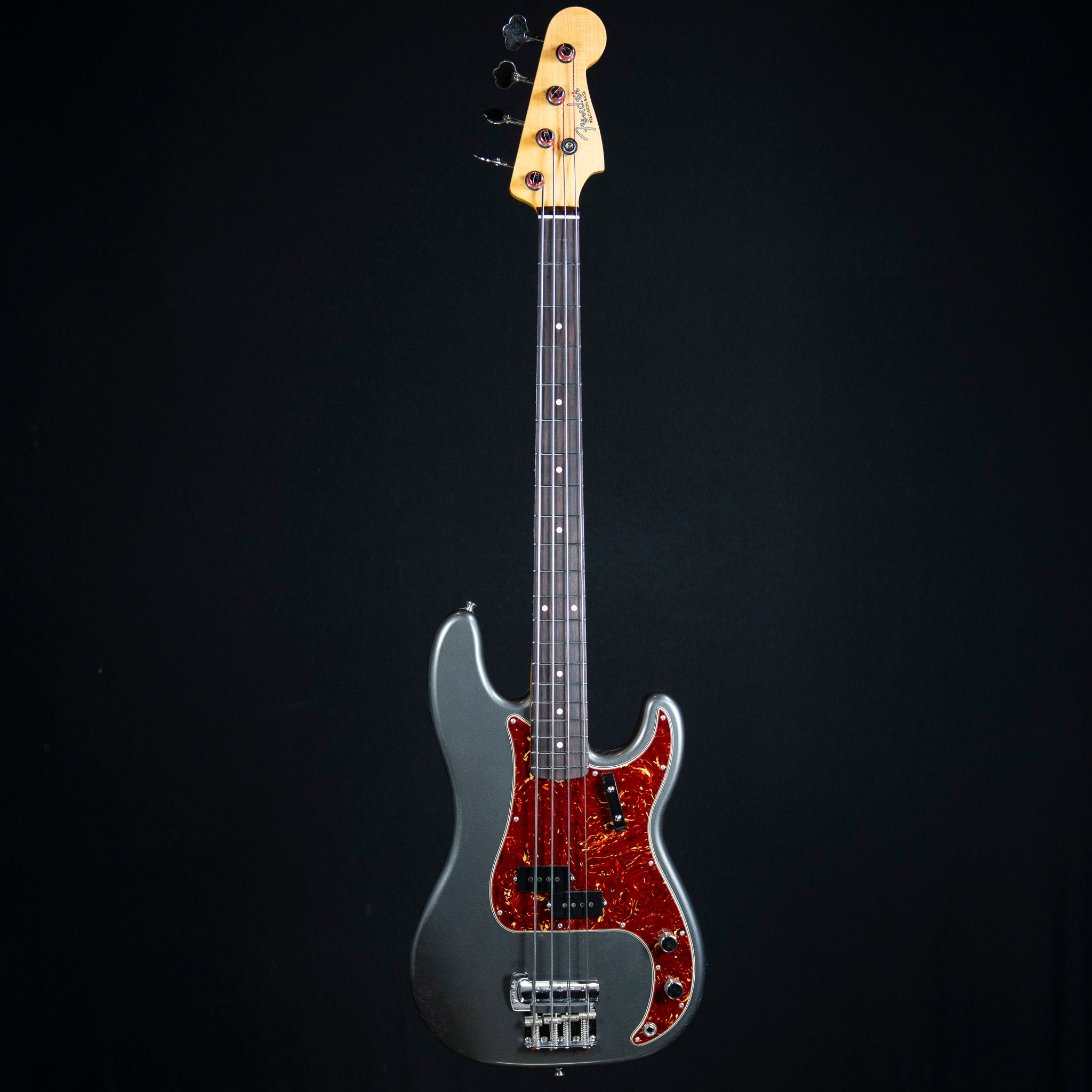 Fender Custom Shop Sean Hurley Signature Precision Bass | Aged Charcoal Frost Metallic