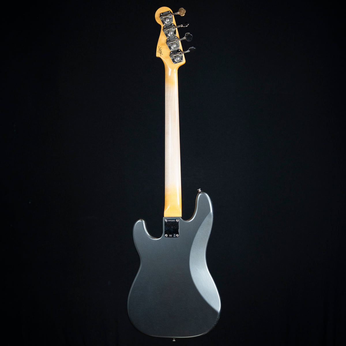 Fender Custom Shop Sean Hurley Signature Precision Bass | Aged Charcoal Frost Metallic