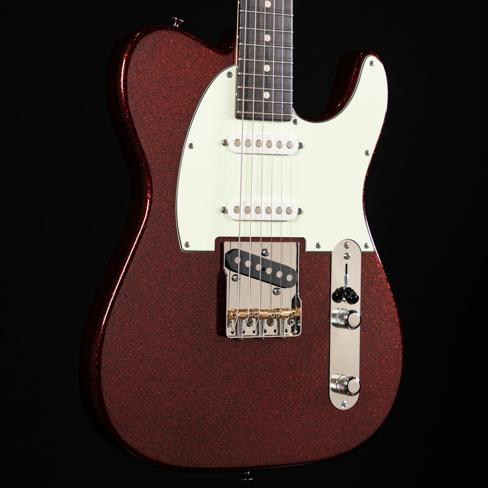Tom Anderson T Icon - Apple Red Flake | Built for the 2026 NAMM Show