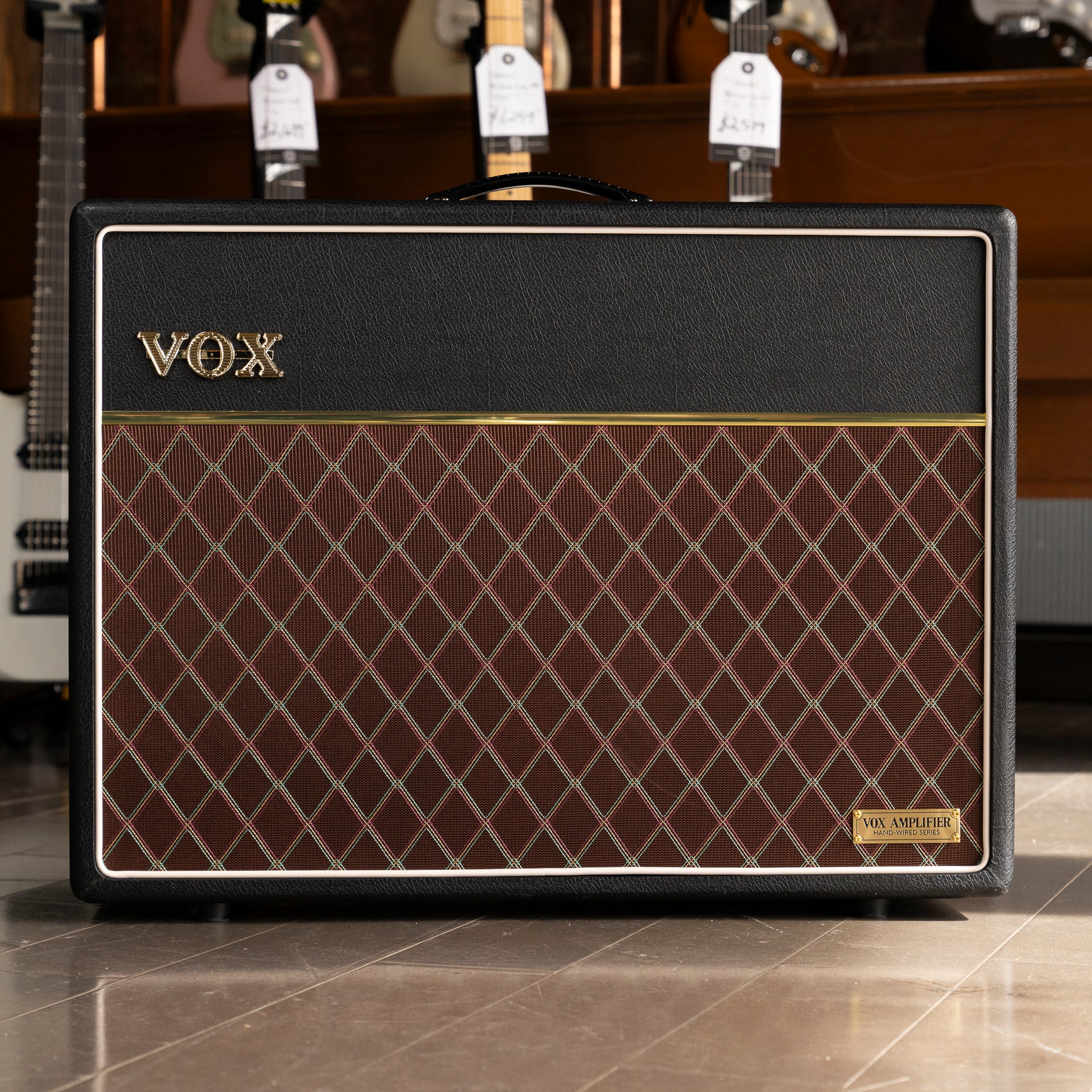 VOX V212HWRX Hand-Wired 2x12" Speaker Cabinet - Celestion Blues